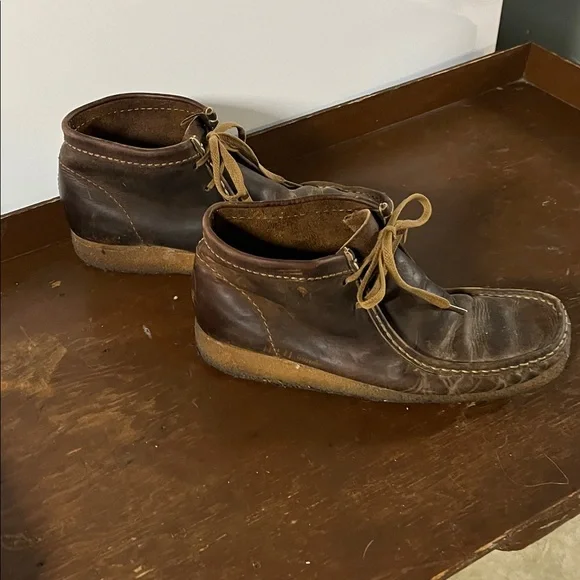 Clark’s Original Men's Brown Leather Shoes - Picture 5 of 5